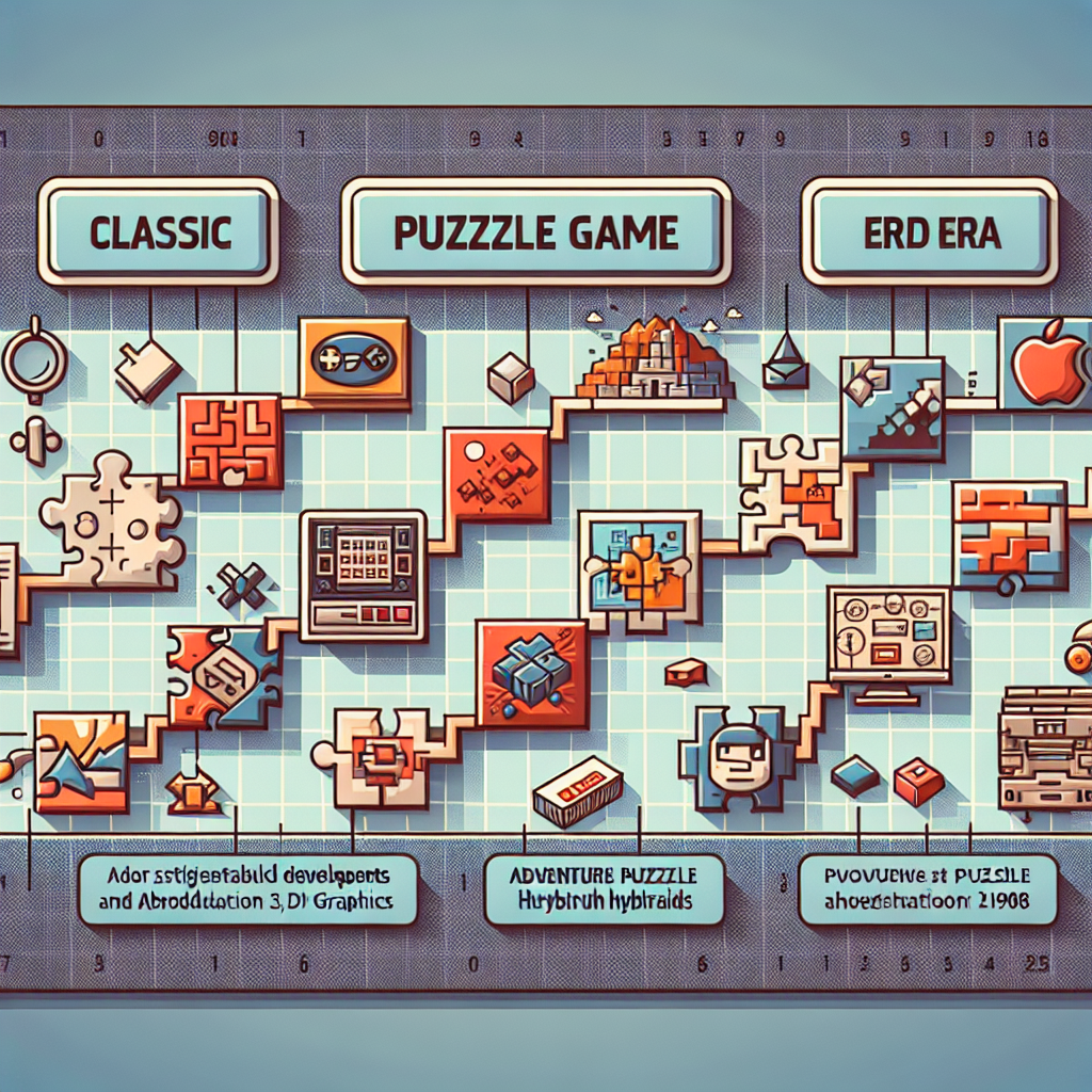 Evolution of puzzle gaming